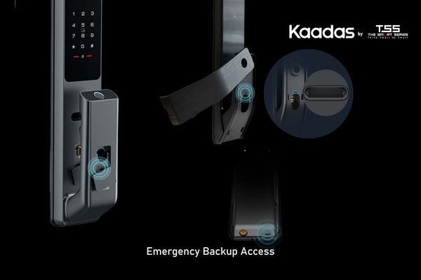 Emergency power bank digital lock
