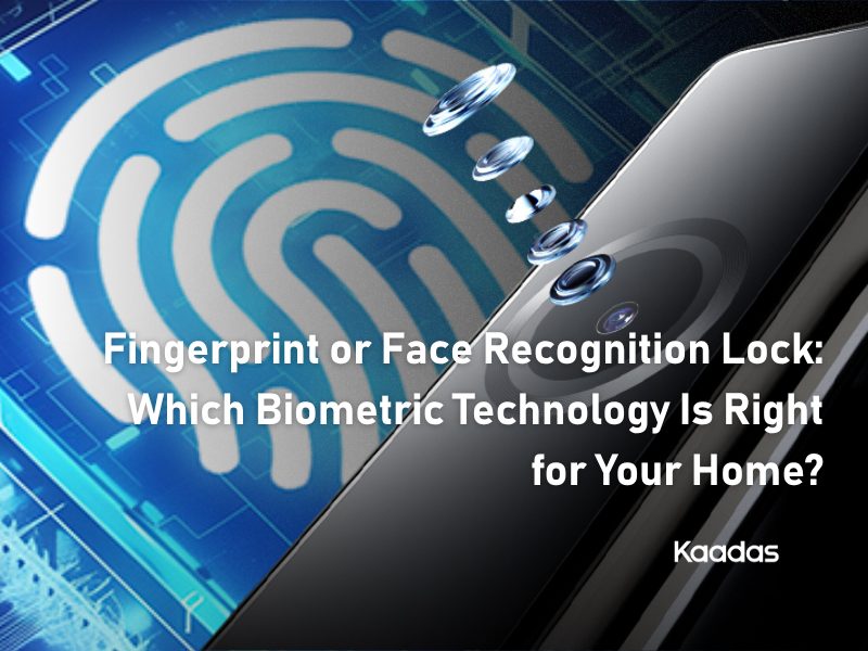 Fingerprint or Face Recognition Lock