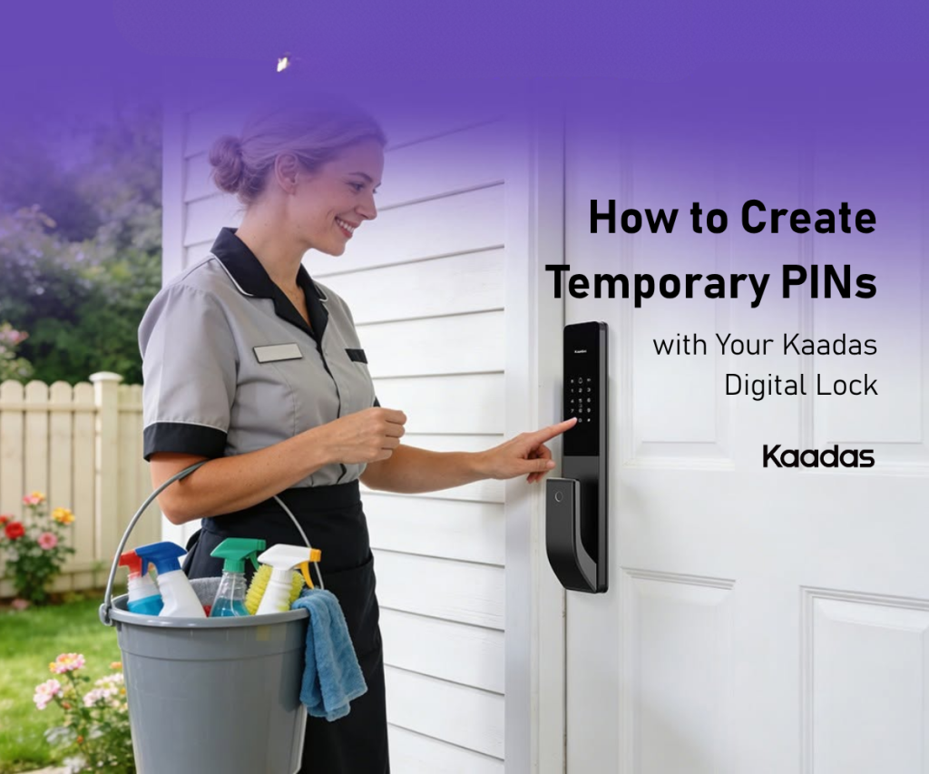 How to Create Temporary PINs with Your Kaadas Digital Lock